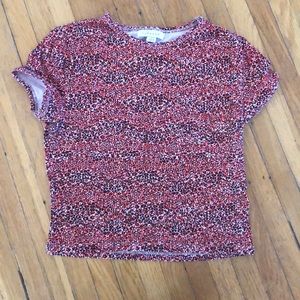 Topshop t-shirt leopard print
